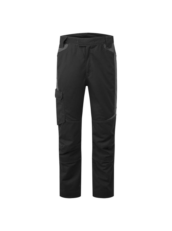 WX3 Bundhose für Industriewäsche, 28, R, Schwarz