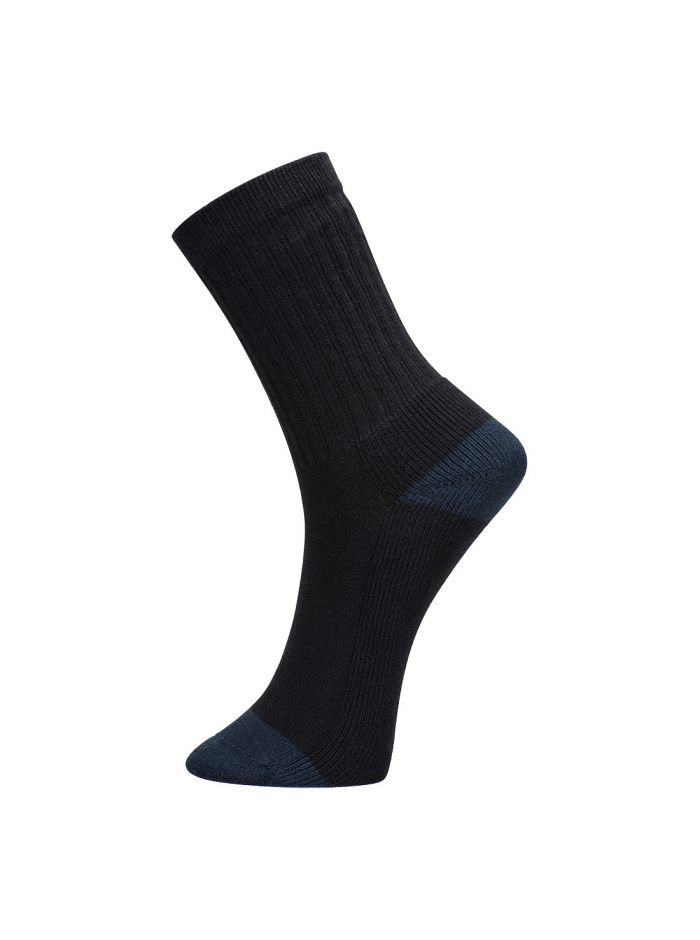 Classic Cotton Sock, 39-43, R, Schwarz