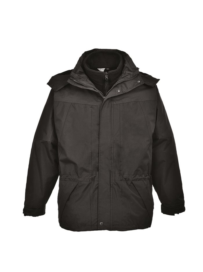 Aviemore 3-in-1 Jacke, L, R, Schwarz