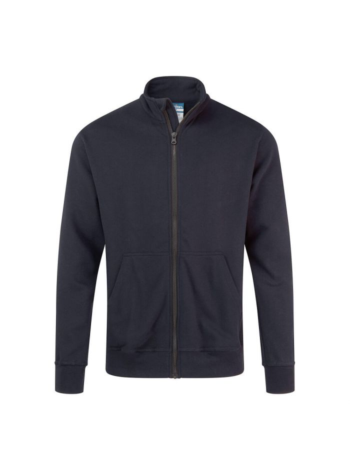 FR Modaflame Zip Sweatshirt, L, R, Marine