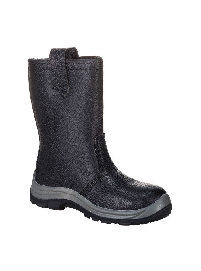 Steelite Rigger Sicherheitsstiefel S1P CI, 42, R, Schwarz