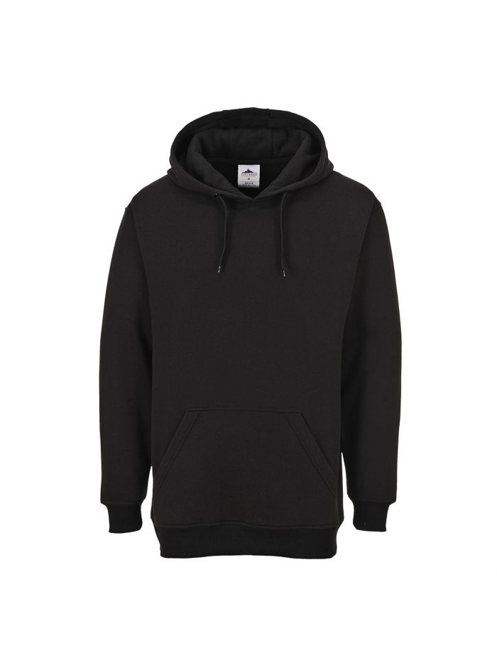 Kapuzensweatshirt, L, R, Schwarz