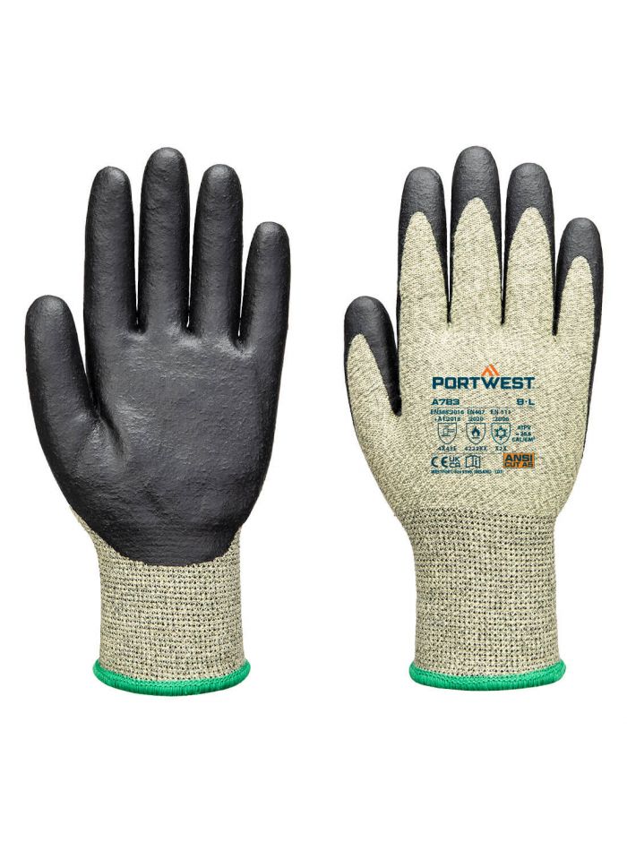 Arc Grip 13E Level 3 Handschuh, L, R, Gruen/Schwarz