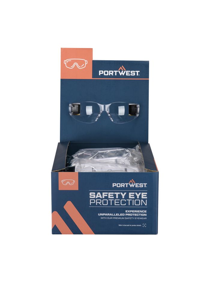Retail-Ready PW32 Glasses Pk12, , R, Klar