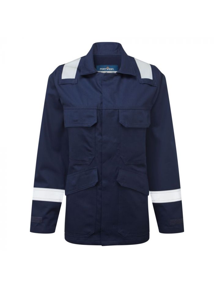 Bizflame Work FR Damenjacke, L, R, Marine