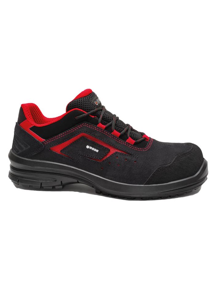 Eris Shoe S1PL FO SR, 36, D, Black/Red