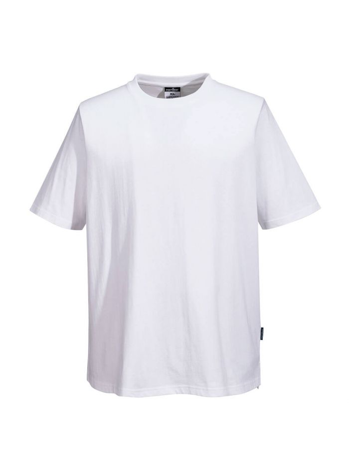 Koch Baumwoll-MeshAir-T-Shirt, L, R, Weiss