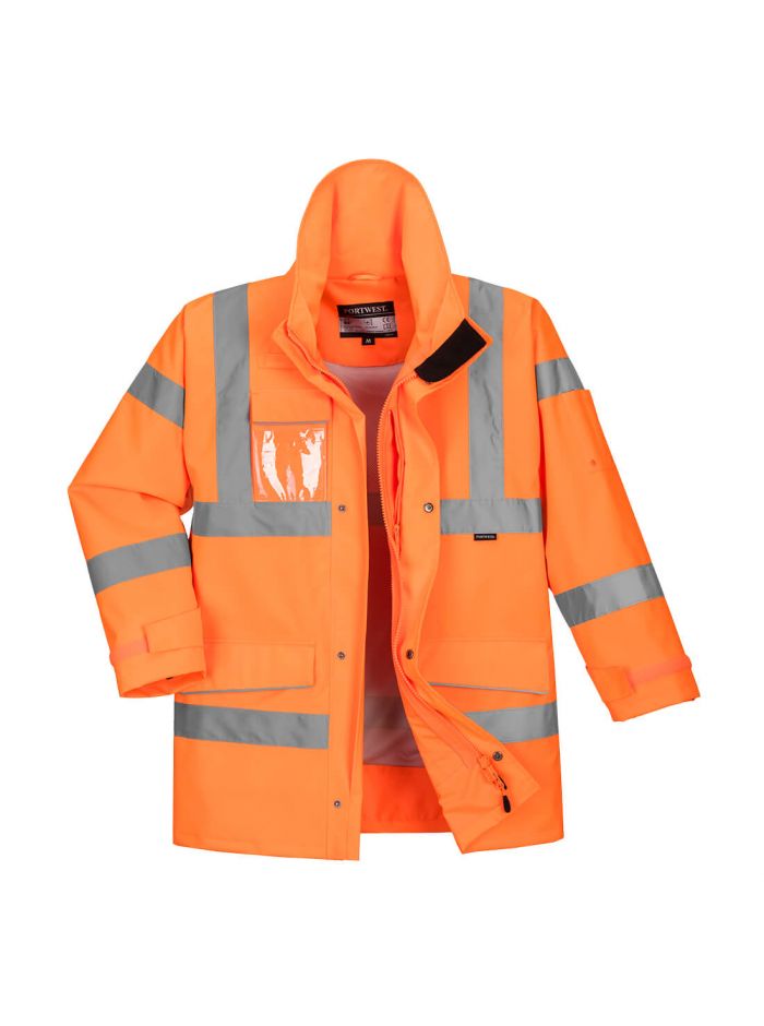 Warnschutzparka "Extreme", L, R, Orange