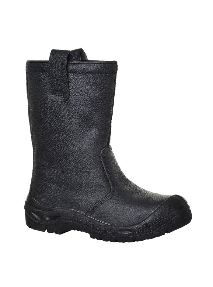 Steelite Rigger, Sicherheitsstiefel mit Überkappe S3 CI, 38, R, Schwarz