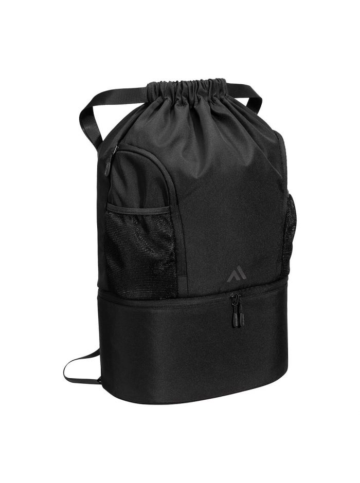 KX3 Kordelzug-Stiefeltasche, , R, Schwarz