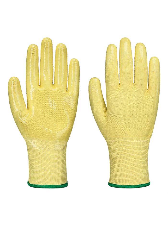 Cut E15 Silicone Heat Glove, L, R, Gelb