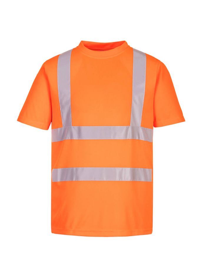 Eco Hi-Vis T-Shirt (6 Stück/Packung) , 4XL, R, Orange