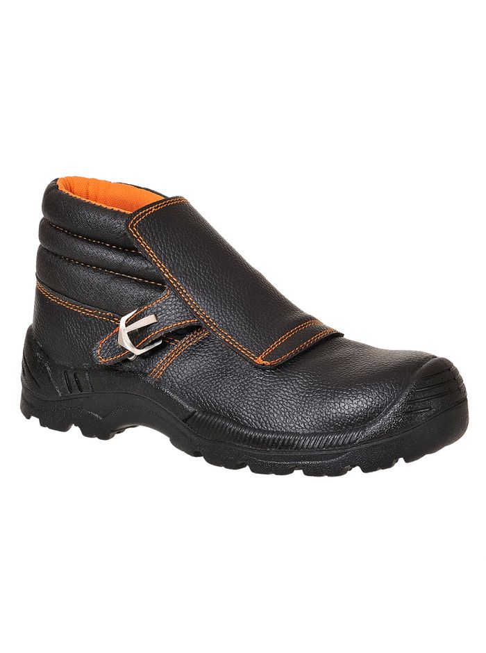 Portwest Compositelite Schweißer-Stiefel S3 HRO, 38, R, Schwarz