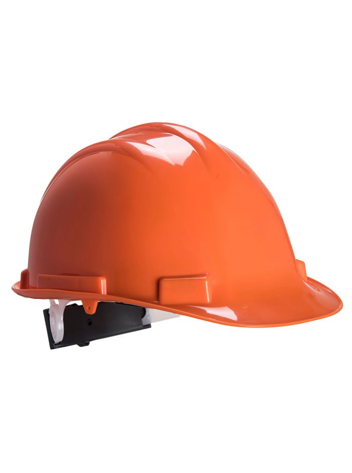 Schutzhelm mit Verstellrad, , R, Orange