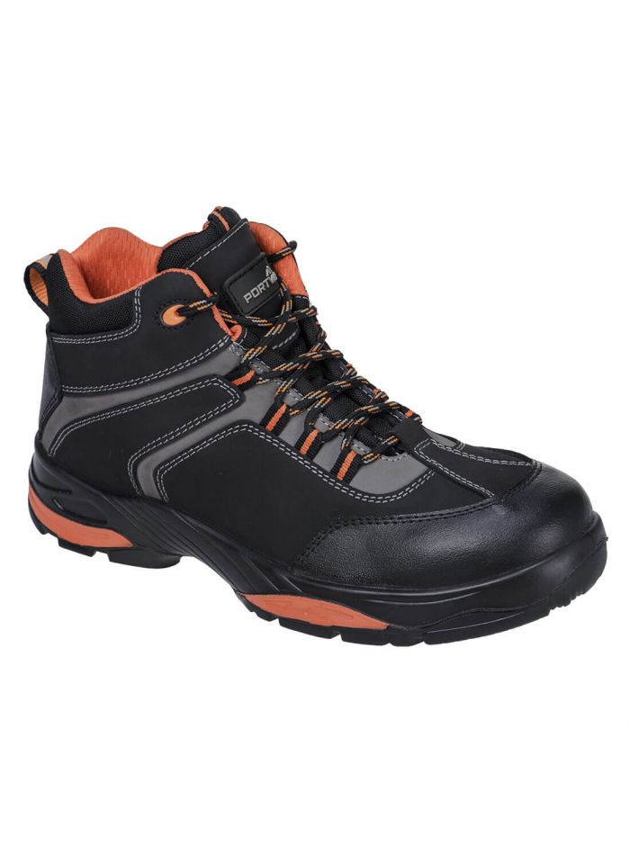 Portwest Compositelite Sicherheitsstiefel Operis S3 HRO, 37, R, Schwarz