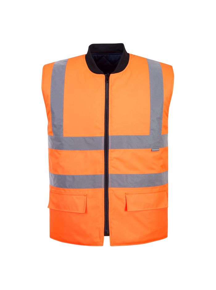 Warnschutz-Wendeweste, 4XL, R, Orange