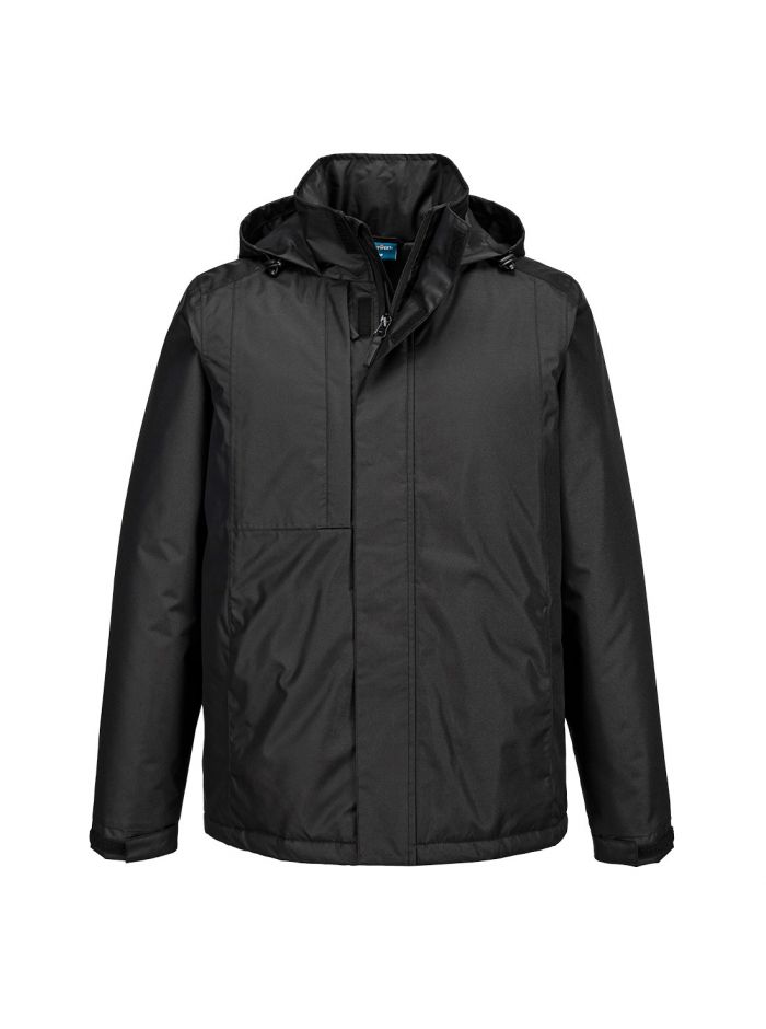WX2 Eco Winterjacke, L, R, Schwarz