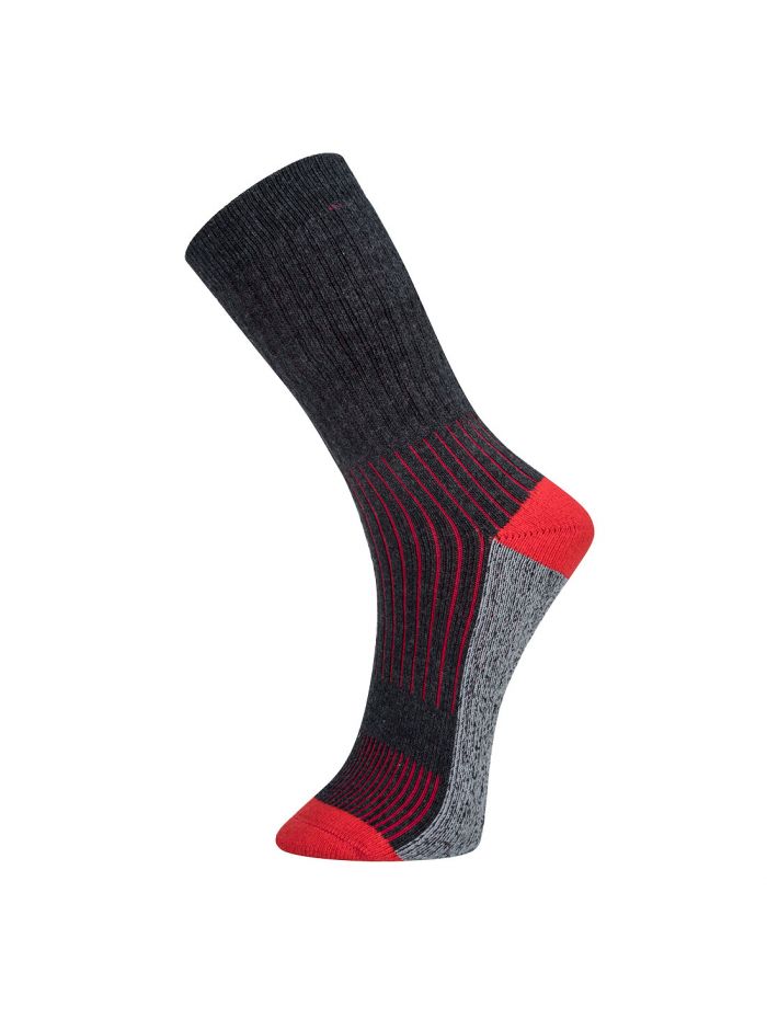 Wandersocken, 39-43, R, Schwarz