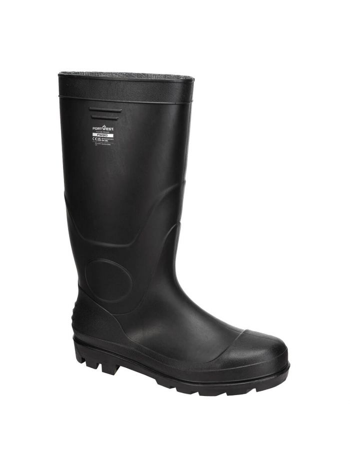 PVC Gummistiefel, 36, R, Schwarz