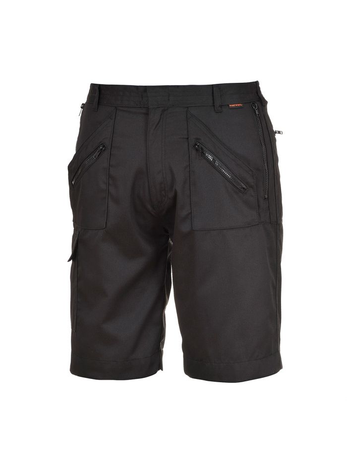 Action Shorts, 4XL, R, Schwarz