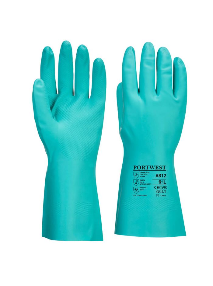 Nitrosafe Plus Chemikalienschutz Handschuh, L, R, Gruen