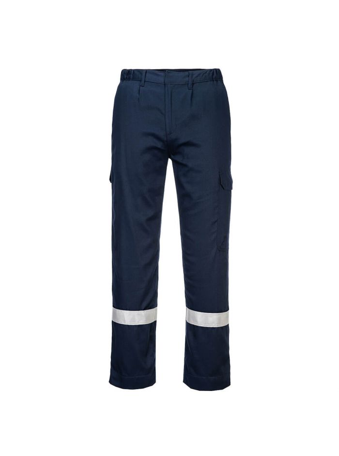 Flammhemmende leichte antistatische Bundhose, L, R, Marine