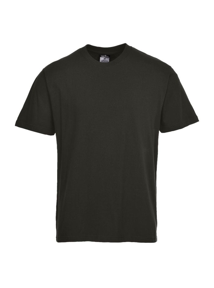 ES1 Essential T-Shirt S/S, 4XL, R, Schwarz