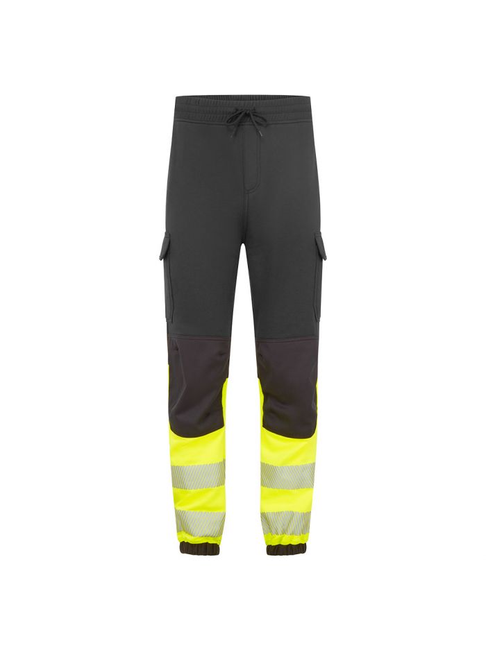 PW3 Modaflame Hi-Vis FR Jogger Klasse 1, L, , Schwarz/Gelb