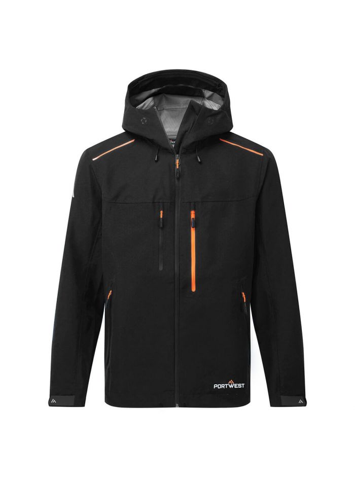 Shell Regenjacke, L, R, Schwarz