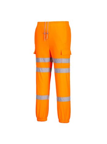 Warnschutz Jogger mit drei Reflexstreifen, L, R, Orange