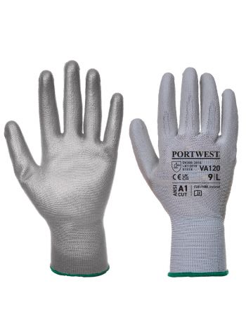 PU Handschuh für Verkaufsautomaten, L, R, Grau