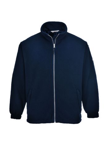 Winddichte Fleecejacke, L, R, Marine