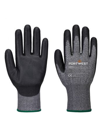 Unverzichtbarer F13 PU Schnittschutzhandschuh (Pk12), L, R, Grau/Schwarz