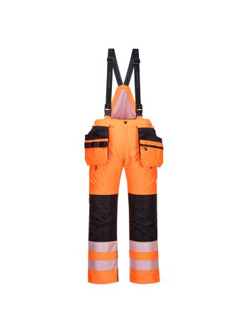 PW3 Warnschutz Winterhose, 4XL, R, Orange/Schwarz