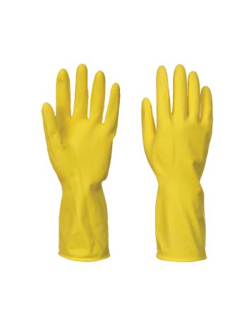 Haushalts Latex-Handschuh (240 Paar), L, R, Gelb