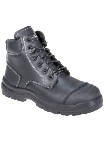 Clyde Sicherheitsstiefel S3 HRO CI HI FO, 38, R, Schwarz