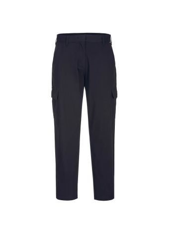 WX2 Eco Stretch Cargohose für Damen, 24, R, Schwarz