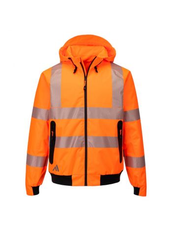 KX3 Sport Hi-Vis Regenpilotjacke, 4XL, R, Orange