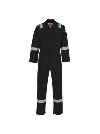 Superleichter, antistatischer Overall 210g, L, R, Schwarz