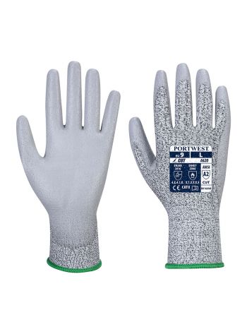 Verkaufsautomaten Cut 3 PU Palm Handschuh, L, R, Grau