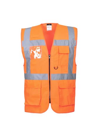 ES1 Essential HV Executiv Vest, 4XL, R, Orange