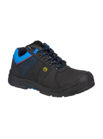 Portwest Compositelite Protector Sicherheitsschuh S3 ESD HRO, 39, B, Schwarz/Blau