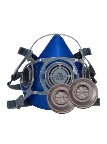 Auck Halbmaske Set, M, U, Blau