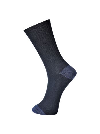 Klassische Baumwollsocken, 39-43, R, Schwarz