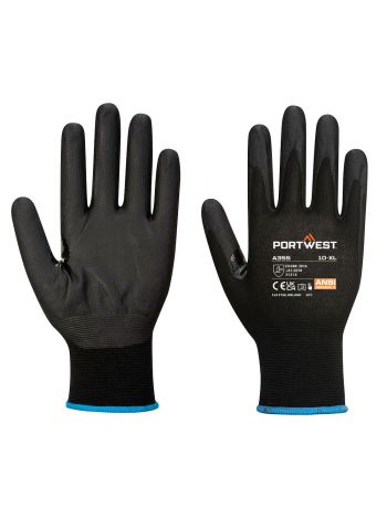 NPR15 Nitril-Schaumstoff-Touchscreen-Handschuh PK12, L, R, Schwarz