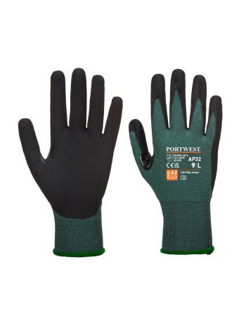 Dexti Pro Schnittschutzhandschuh, L, R, Schwarz/Grau