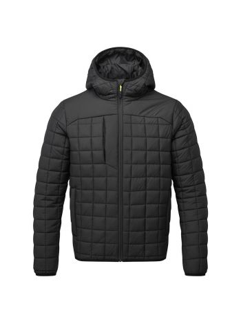 PW3 Steppjacke mit Quadratmuster , L, R, Schwarz