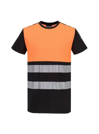 PW3 Modaflame Class 1 T-Shirt, 4XL, R, Orange/Schwarz