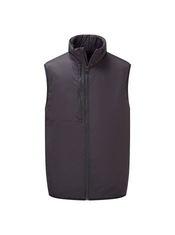 WX2 Eco gefütterte Winterweste, 4XL, R, Schwarz