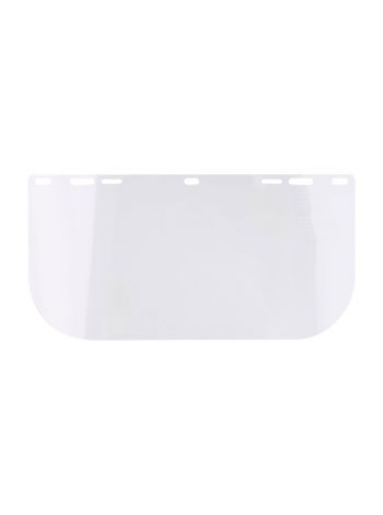 PC Clear Flat Visor (Pk 5), , R, Klar